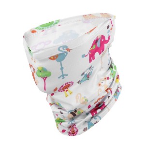 Unique Bargains Kid's Ice Silk Print Face Guard 1 Pc - 1 of 4