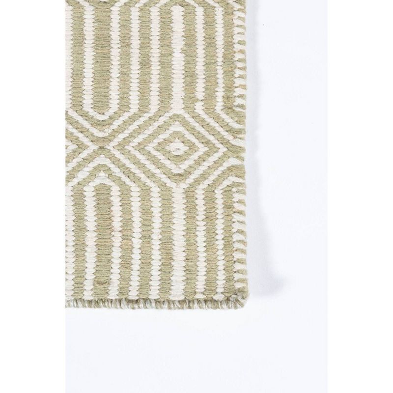 Newton Holden Hand Woven Recycled Plastic Indoor/Outdoor Rug Green - Erin Gates by Momeni, 3 of 10