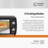 Complete Cuisine CC-TOV4400 9-Liter Countertop Toaster Oven for Baking - 3 of 4