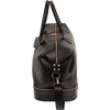 Ellen Tracy 20 In. Smooth Faux Vachetta Leather Drop Bottom Duffle - 2 of 4