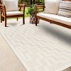 Hauteloom Diza Cream Outdoor Rug - 4 of 4