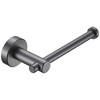 Gray Sturdy Aluminum Toilet Paper Roll Dispenser for Wall Mounting in Bathroom, Kitchen, or Washroom - 3 of 4