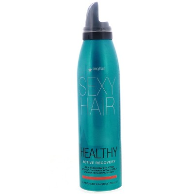 Sexy Hair Active Recovery Repairing Blow Dry Foam, 6.8 oz