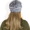 Anna-Kaci Women's Sequin Velvet Beret with Sparkling Embellishments and Comfortable Satin-Lined Interior - 4 of 4