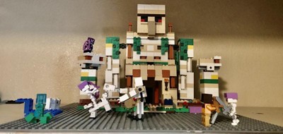 JANGBRiCKS LEGO reviews & MOCs: Better custom LEGO Minecraft Iron Golem MOC