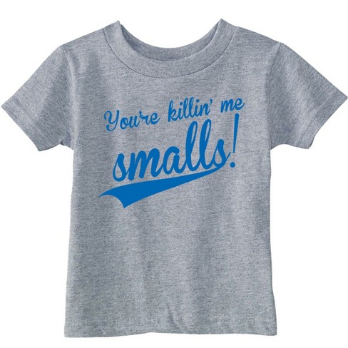 Toddler You're Killing Me Smalls Funny Vintage Baseball Graphic T shirt for Kids - Crazy Dog Toddler T Shirt - image 1 of 4