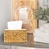 AuldHome Design Water Hyacinth Dryer Sheet Dispenser; Woven Fabric Softener Sheet Holder for Laundry Room - image 4 of 4