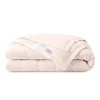 Puredown Lightweight Cooling Lyocell White Down Blanket, Tencel Comforter for Summer - 3 of 4