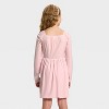Girls' Long Sleeve Velour Dress - Cat & Jack™ - 2 of 3