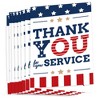 Big Dot of Happiness Happy Veterans Day - Patriotic Thank You Cards (8 count) - 2 of 4