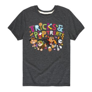 Boys' - Paw Patrol - Tricks and Pup Treats Short Sleeve Graphic T-Shirt - 1 of 4