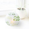 Pavilion Gift Company - Green Fern - 5" Round Votive Holder - Candle Holders - 2 of 4