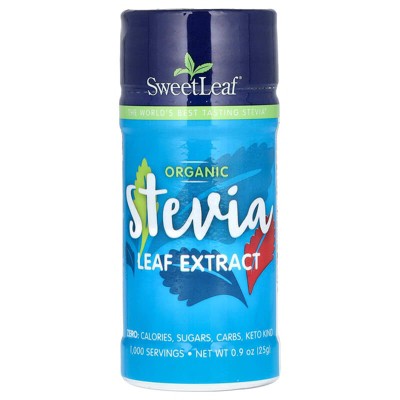 SweetLeaf Stevia, Organic Stevia Leaf Extract, 0.9 oz
