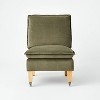 Talbert Pillow Top Slipper Chair with Casters - Threshold™ designed with Studio McGee - 3 of 4