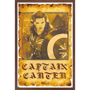 Trends International Marvel What If: Season 2 - Captain Carter Framed Wall Poster Prints - 1 of 4