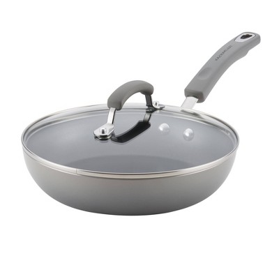 frying pan with lid