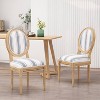 Set of 2 Phinnaeus French Country Fabric Dining Chairs - Christopher Knight Home - 2 of 4