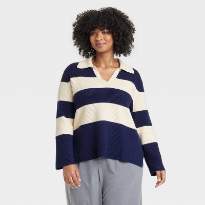 Women's Polo Pullover Sweater - A New Day™