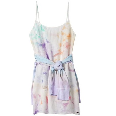 n:philanthropy Womens Willa Tie-Dye Slip Dress