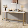 Tribesigns 70.9" Long Sofa Table, Narrow Entryway Console Table for Living Room - 3 of 4