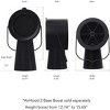 Airhood Portable Range Hood 2 | Corded & Cordless Design | Enhanced Airflow and LED Panel For Cooktops/RV Vents - Black - 2 of 4