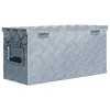vidaXL Aluminum Box 24.2"x10.4"x11.8" Silver - 3 of 4