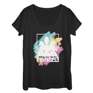 Women's Disney Princesses Can't Stop this Princess Scoop Neck - 1 of 3