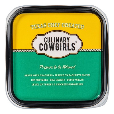 Culinary Cowgirls Roasted Poblano and Pickle Dip - 12oz