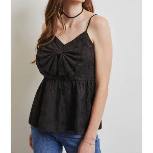Women's BABYDOLL BOW TANK - Heyson - 1 of 4