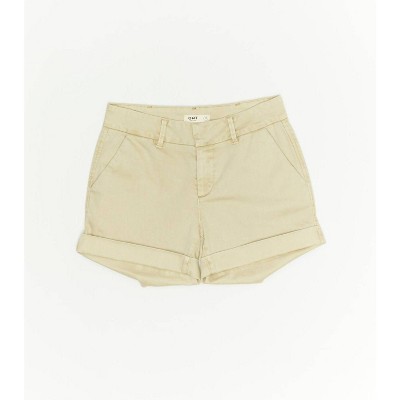 Women's Wo's Mid Rise Slit Pocket Shorts - Oat New York