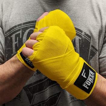Forza Sports 120" Mexican Style Boxing and MMA Handwraps- Yellow