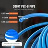 VEVOR PEX Pipe 1/2 Inch, 300 Feet Length PEX-B Flexible Pipe Tubing for Potable Water, Pex Water Lines for Hot/Cold Water & Easily Restore ,Blue - 3 of 4