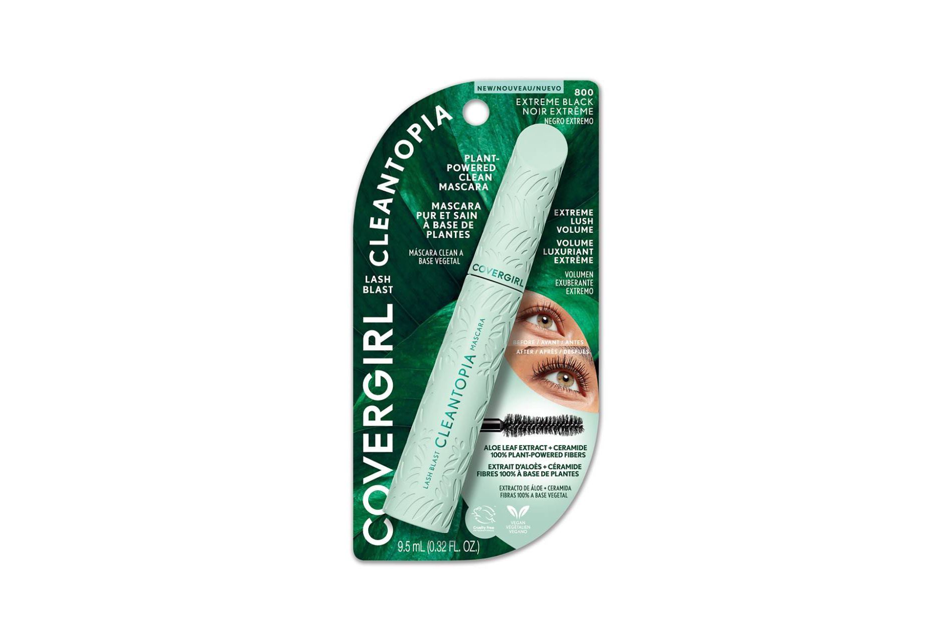 COVERGIRL Lash Blast Cleantopia Mascara - Extreme Black - 0.32 fl oz