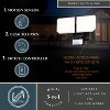 VAXCEL 2-Light Black Motion Sensor Dusk to Dawn Outdoor Security Flood Light with GFCI Outlet , Adjustable Heads, Integrated LED - 2 of 4