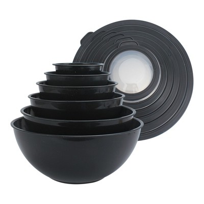 COOK WITH COLOR Mixing Bowls with Lids 12 Piece Set
