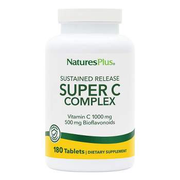Nature's Plus Super C Complex Time Release  -  180 Sustained Release Tablet