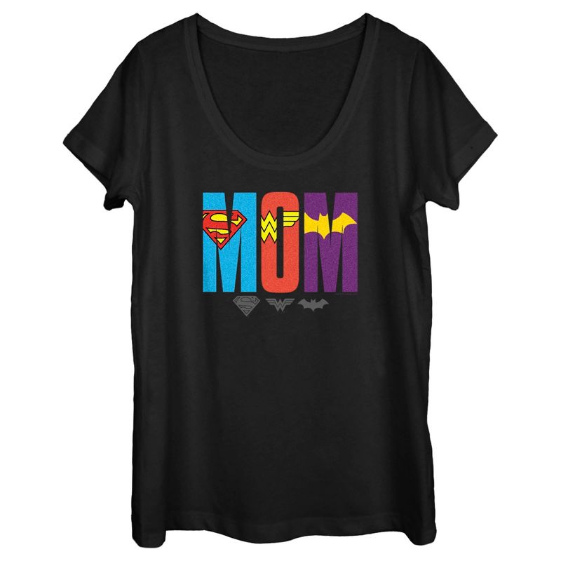 Women's DC Super Hero Girls Hero Mom T-Shirt, 1 of 5