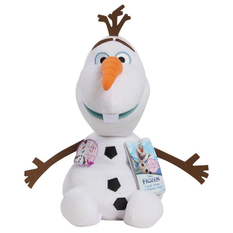 Disney Frozen Laugh Shake &#38; Shimmy Olaf Stuffed Animal, 1 of 6