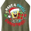 Women's - SpongeBob SquarePants - Have A Swell Christmas Graphic High Neck Tank - 2 of 4
