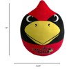 NCAA Illinois State Redbirds Plushie Mascot Pillow: Sports Team Logo Novelty Pillow - 2 of 2