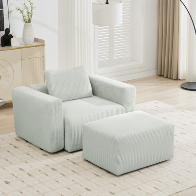 Hyleory Sectional Compression Sofa, Indoor Furniture Convertible Modular Compression Sectional Sofa Set