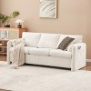 Comfy Sofa Couch,Modern Upholstered Chenille Fabric Sofa,Comfortable And Durable-Maison Boucle - 2 of 4