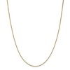 Black Bow Jewelry 1.2mm 14k Yellow Gold Solid Box Chain Necklace - 3 of 4