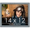 PosterPalooza | Textured Blue Picture Frame - UV Acrylic, Backing Board, Hanging Hardware Included - 2 of 4