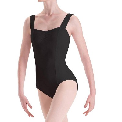 Women's MoPinch Front Wide Strap Princess Leotard - Motionwear