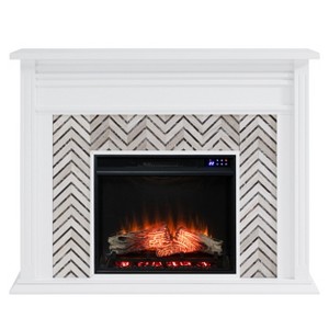 Hebbington Tiled Fireplace - SEI - 1 of 4