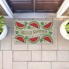 Stupell Industries Hello Summer Watermelon Printed Outdoor Imitation Sisal Door Mat, design by Darlene Seale - 3 of 4