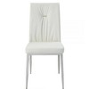 Acme Furniture Kamaile Dining Chair Beige/Chrome Finish - 2 of 4