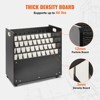 VEVOR Blueprint Storage Rack, 50 Slots Mobile Blueprint Storage Cabinet, Wooden Roll File Organizer Cart for Construction Plan Map Poster - 4 of 4