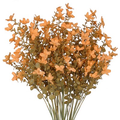 REGALWOVEN Artificial Jasmine Flowers with Long Stems for Garden Window Decor 30.7" 6 Pcs